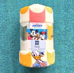 Disney's Mickey & Friends Soft Oversized Faux Fur Throw - 5 ft x 6 ft